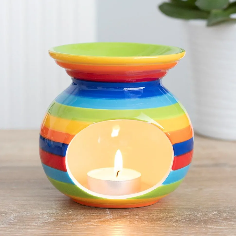 Rainbow Ceramic Oil Burner