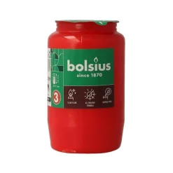 Red Bolsius Memorial Light 50 Hours
