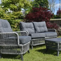 Rivera 4 Piece Rattan Sofa Set