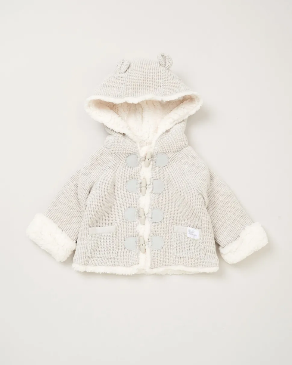 Rock-A-Bye Baby Boutique 100% Cotton True Knit Cardigan- Grey