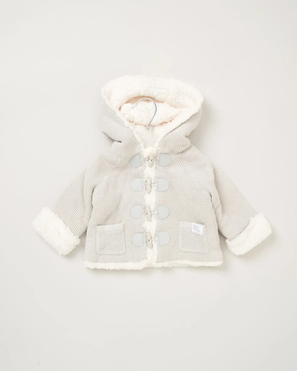 Rock-A-Bye Baby Boutique 100% Cotton True Knit Cardigan- Grey