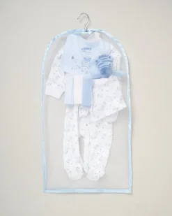 Rock-A-Bye Baby Boutique Blue 8-Piece Gift Set