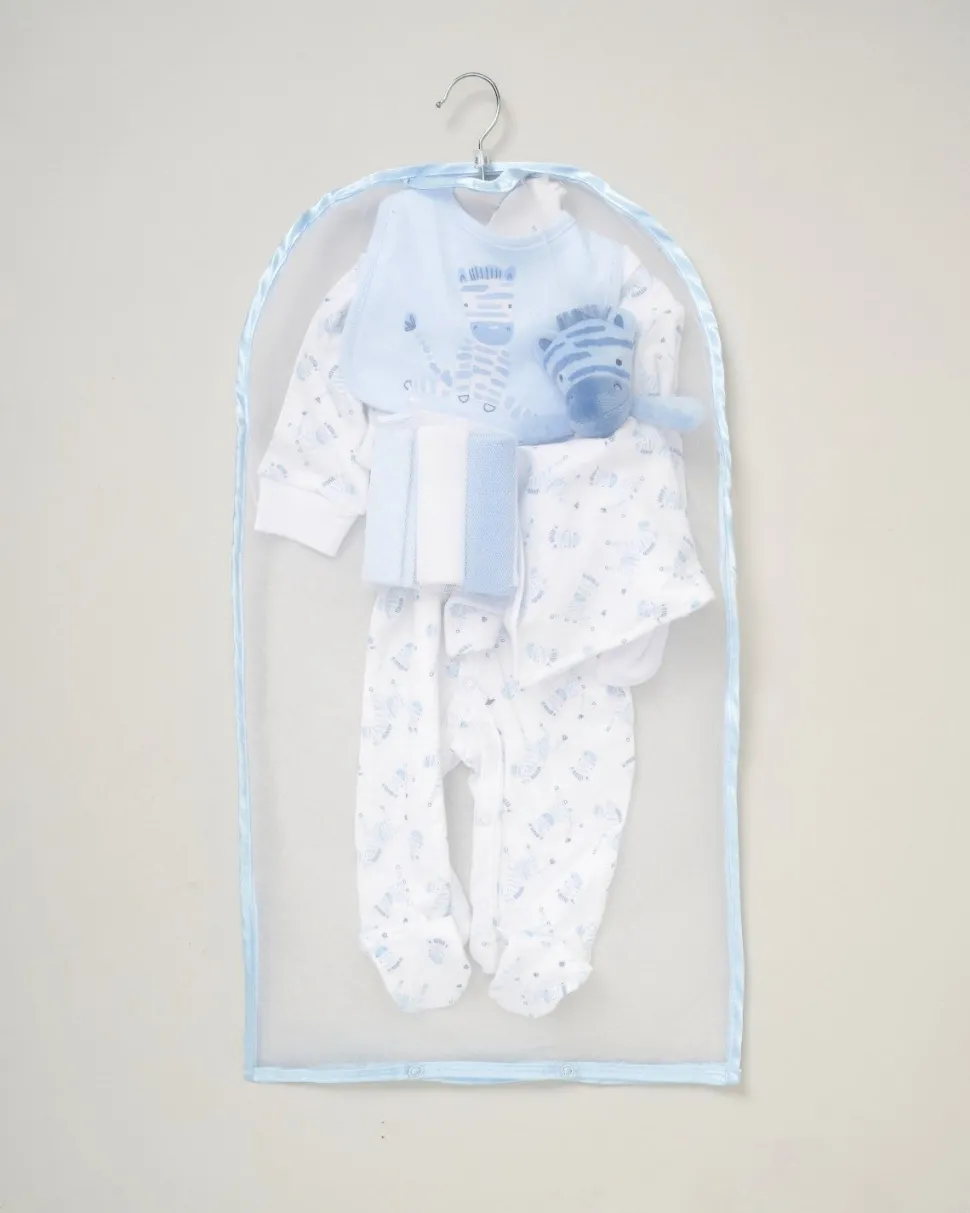 Rock-A-Bye Baby Boutique Blue 8-Piece Gift Set