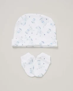 Rock-A-Bye Baby Boutique Blue 8-Piece Gift Set