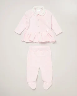 Rock-A-Bye Baby Boutique 2-Piece Pink Jacket Set