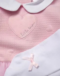 Rock-A-Bye Baby Pink Dress with Socks