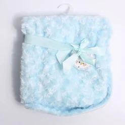 Rosette Blanket Blue