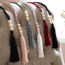 Royal Beaded Tieback by Alan Symonds