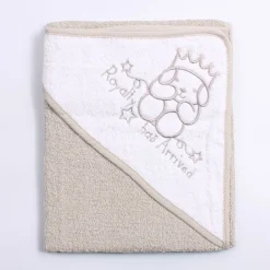 Royalty Hooded Towel Beige
