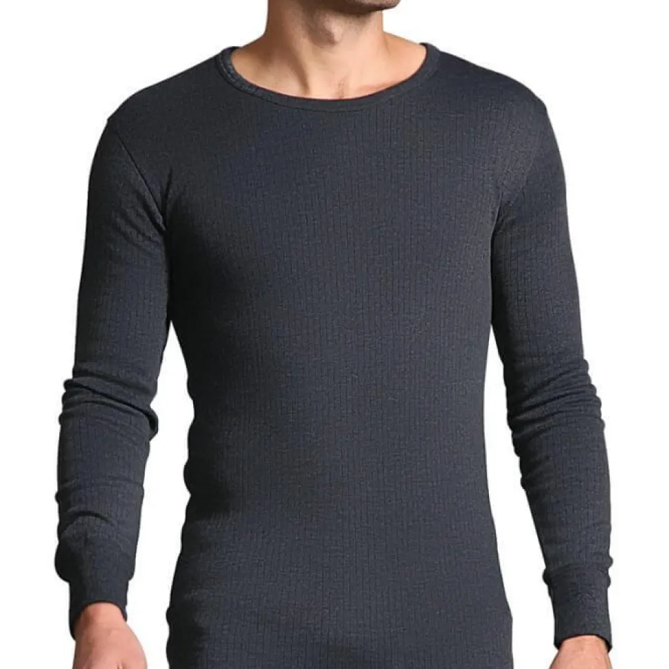 Ruff & Tuff Grey Thermal Long Sleeve T-Shirts