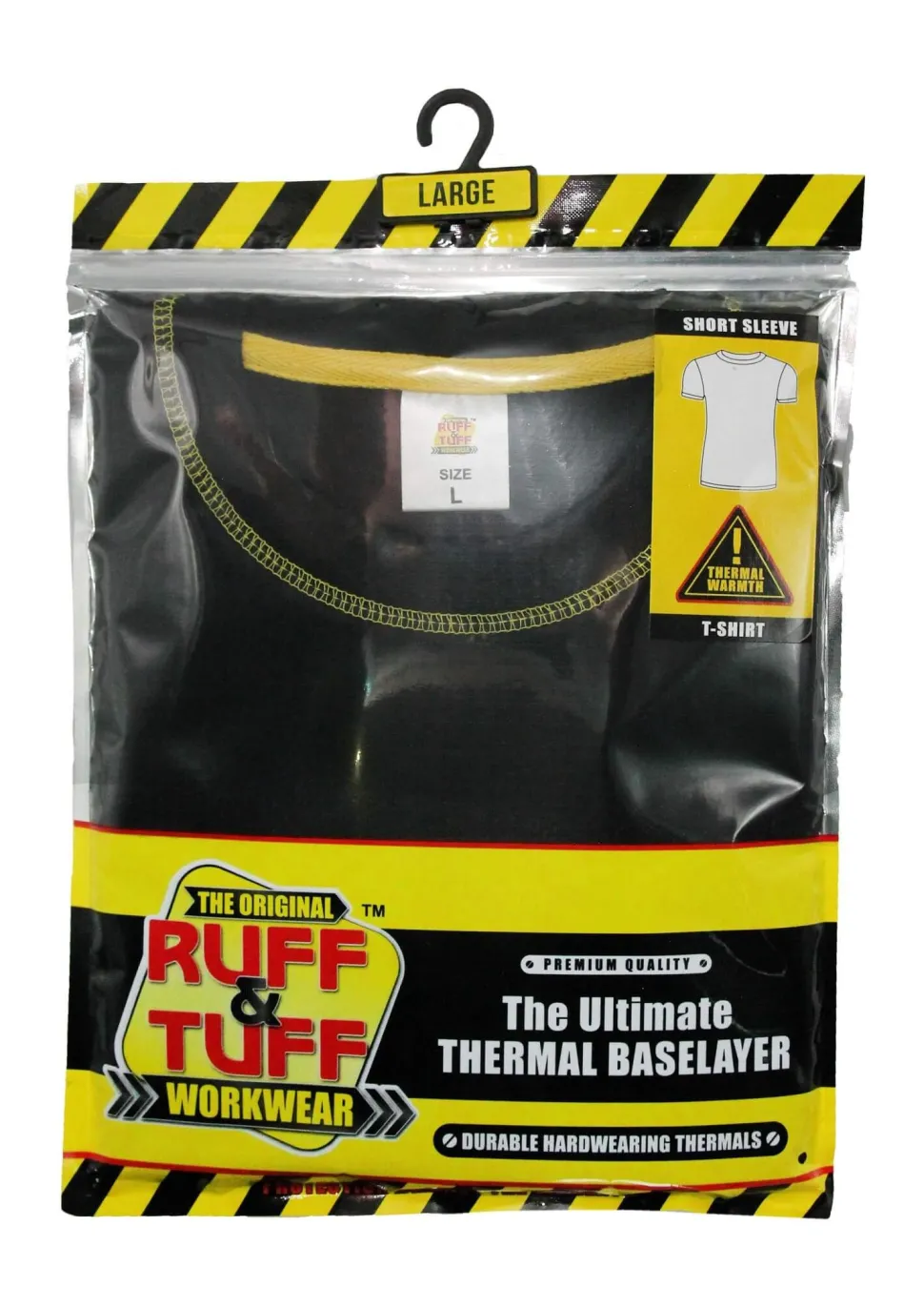 Ruff & Tuff Grey Thermal Short Sleeve T-Shirts