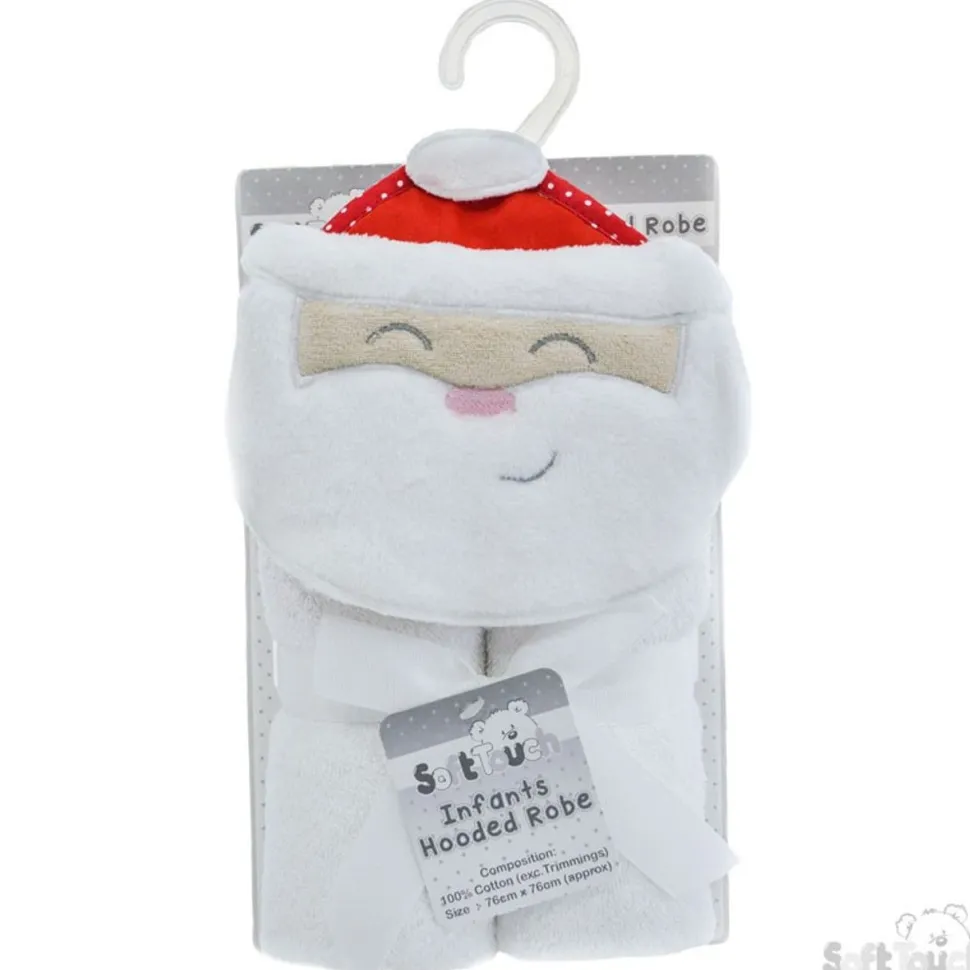 Santa Christmas Hooded Towel 76x76cm