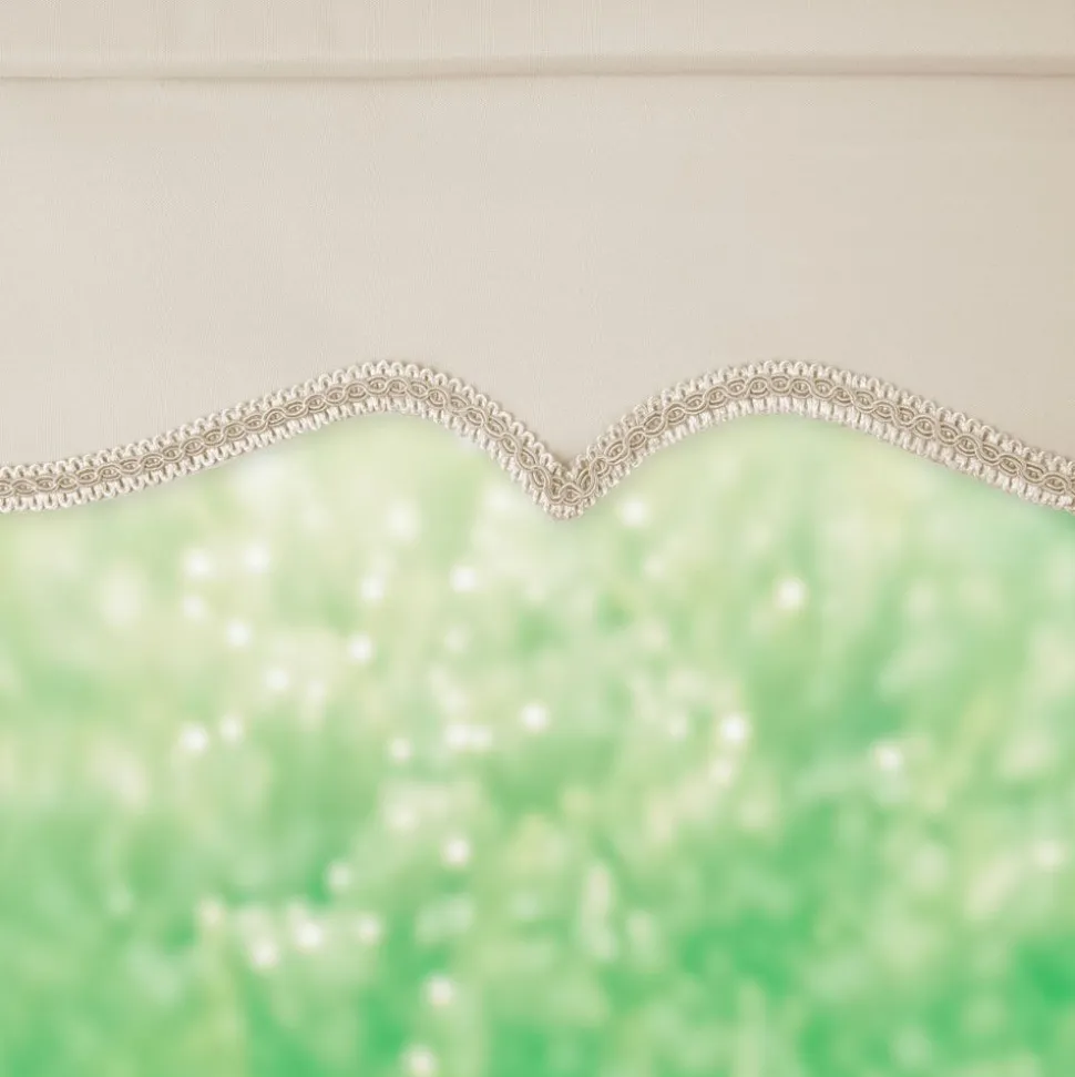 Scalloped Roller Blind Cream