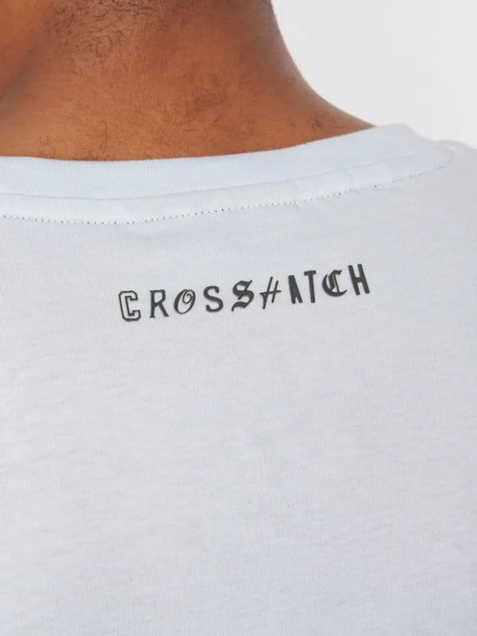 Selworthy T-Shirt Light Blue by Crosshatch