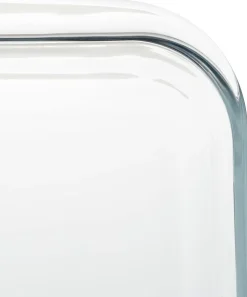 Set of 2 Rectangular Glass Roasters