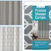 Shower Curtain Printed 180 x 180cm - Assorted