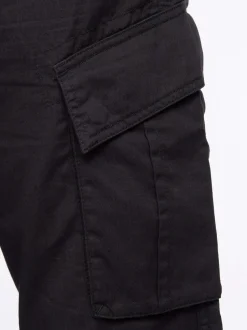 Sidemoore Cargo Pants Black by Crosshatch