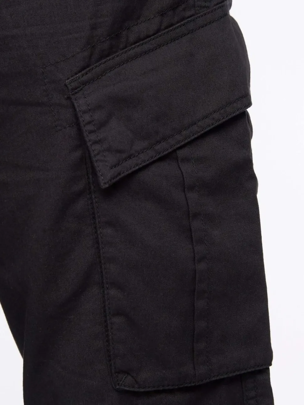 Sidemoore Cargo Pants Black by Crosshatch