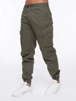 Sidemoore Cargo Pants Olive by Crosshatch