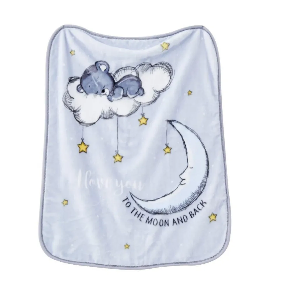 Soft Fleece Bear Baby Blanket