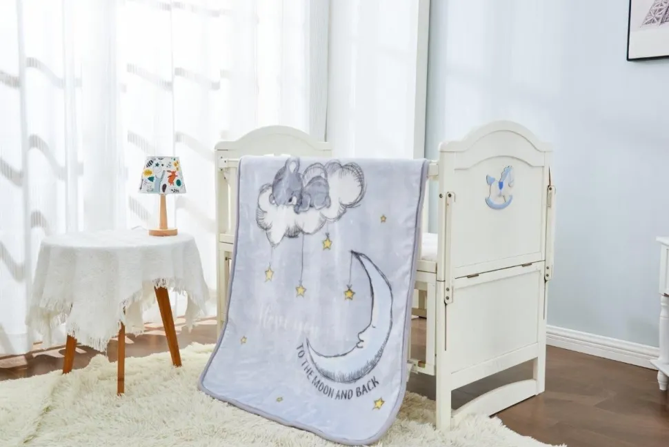 Soft Fleece Bear Baby Blanket