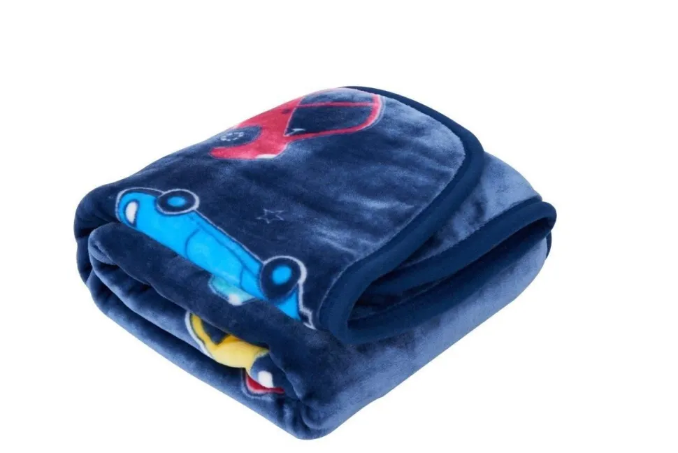 Soft Fleece Car Baby Blanket