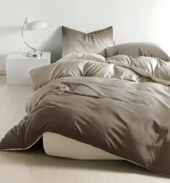 Soft Touch Gradient Beige Duvet Cover Sets