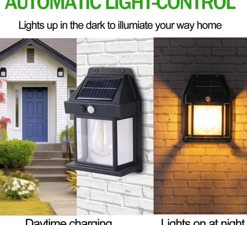 Solar Sensor Security Lantern