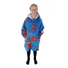 Spiderman Spidey Heads Up Hugzee Wearable Fleece Hoodie – Medium