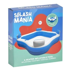Splashmania 4 Seater Inflatable Swimming Pool