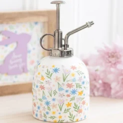 Spring Floral Print Ceramic Plant Mister
