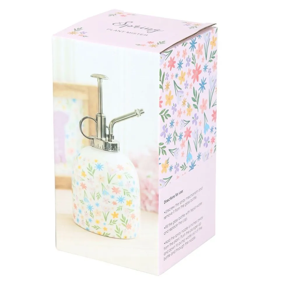 Spring Floral Print Ceramic Plant Mister