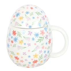Spring Floral Print Egg Mug