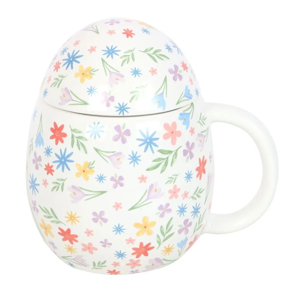 Spring Floral Print Egg Mug