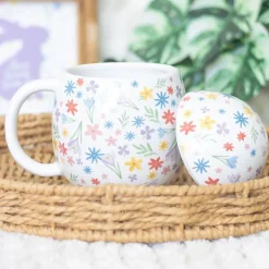 Spring Floral Print Egg Mug