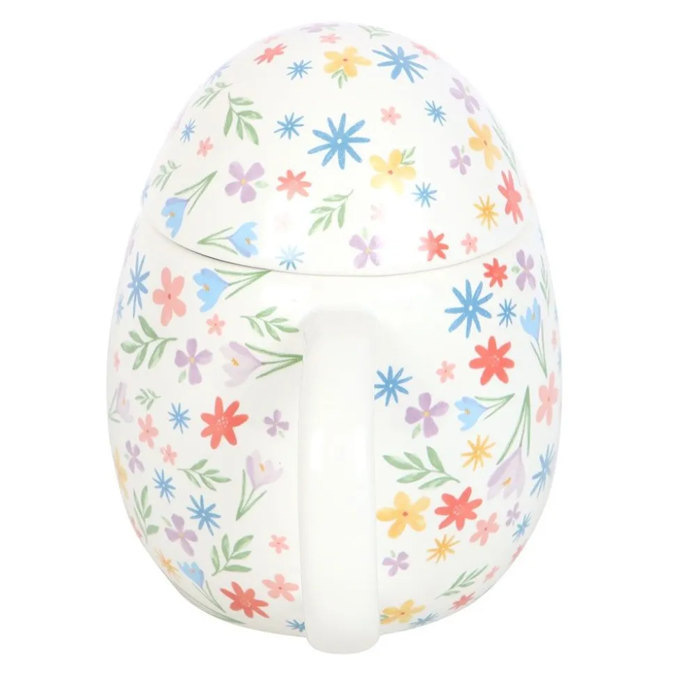 Spring Floral Print Egg Mug