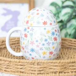 Spring Floral Print Egg Mug