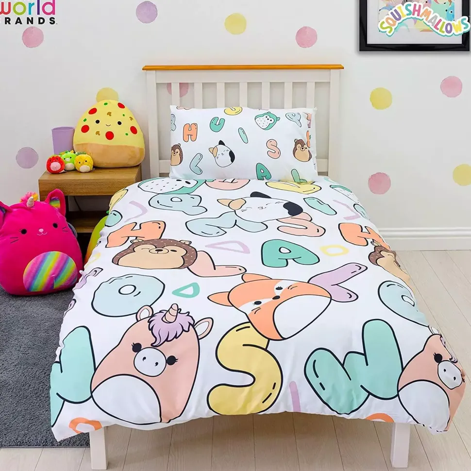 Squishmallows Chill Rotary Single Duvet Cover Set