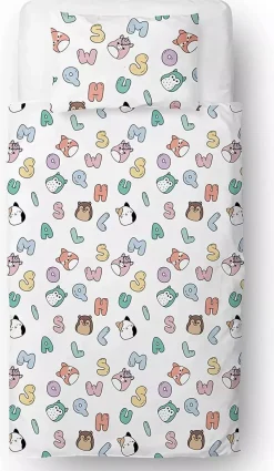 Squishmallows Chill Rotary Single Duvet Cover Set