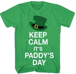 St Patrick's Day 100% Cotton T-Shirt Keep Calm