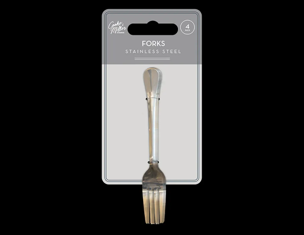 Stainless Steel Forks 4 Pack