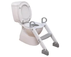 Step-Up Toilet Seat with Ladder White by Dreambaby
