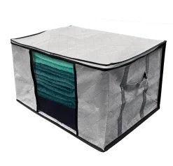 Storage Bag with Reinforced handles Grey
