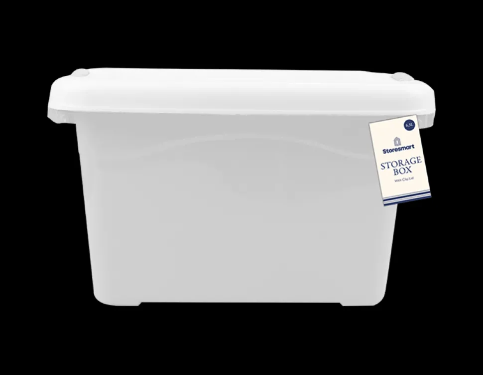 Storage Box with Clip Lid 6.3 Litre