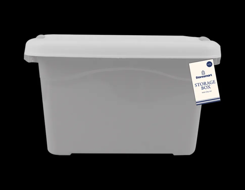 Storage Box with Clip Lid 6.3 Litre