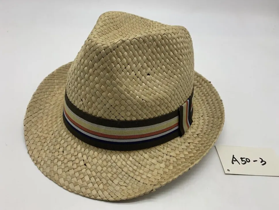 Straw Hat with Multi Band
