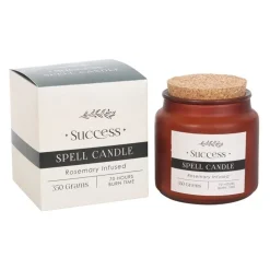 Success Spell Candle Rosemary Infused