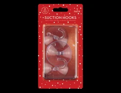 Suction Hooks 6cm 3 Pack