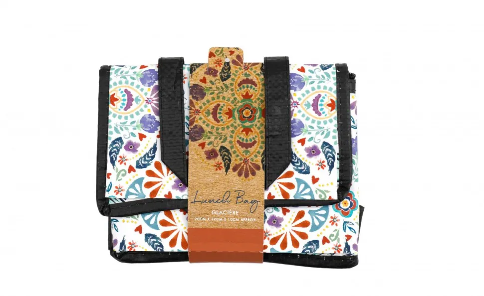 Summer Tile Lunch Bag