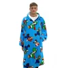 Super Mario Hugzee Wearable Fleece Hoodie – Large